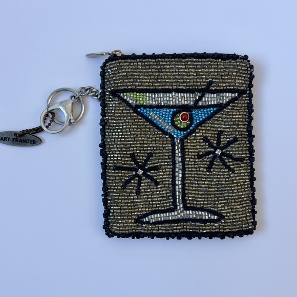 Mary Frances Martini Beaded Clutch - Picture 2 of 5